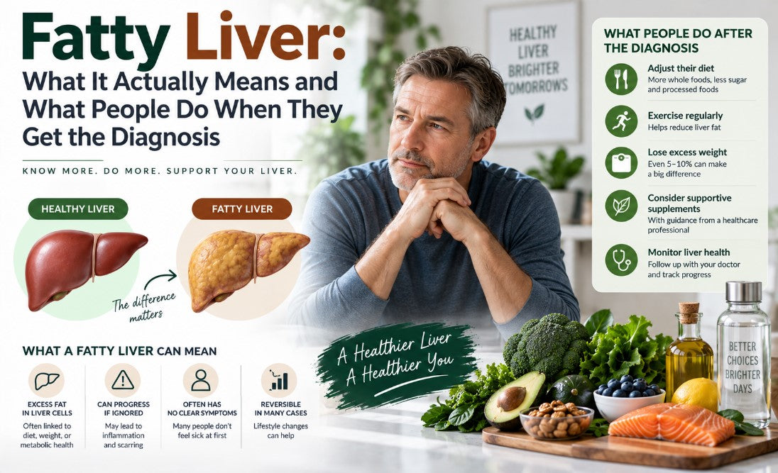 Fatty Liver: What It Actually Means and What People Do When They Get the Diagnosis