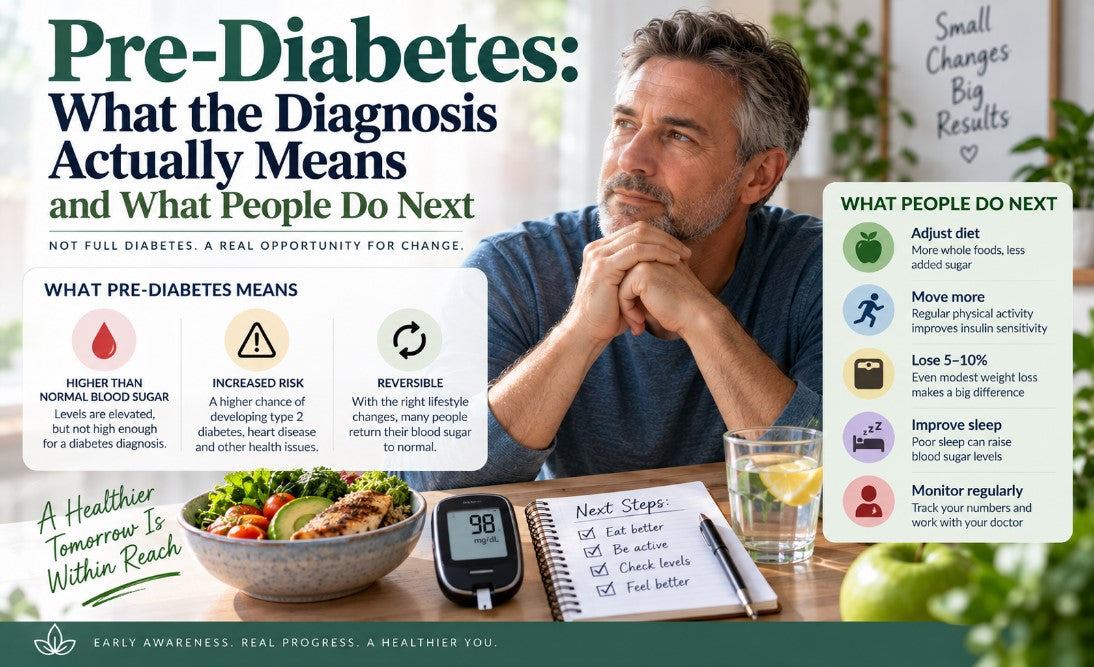Pre-Diabetes: What the Diagnosis Actually Means and What People Do Next