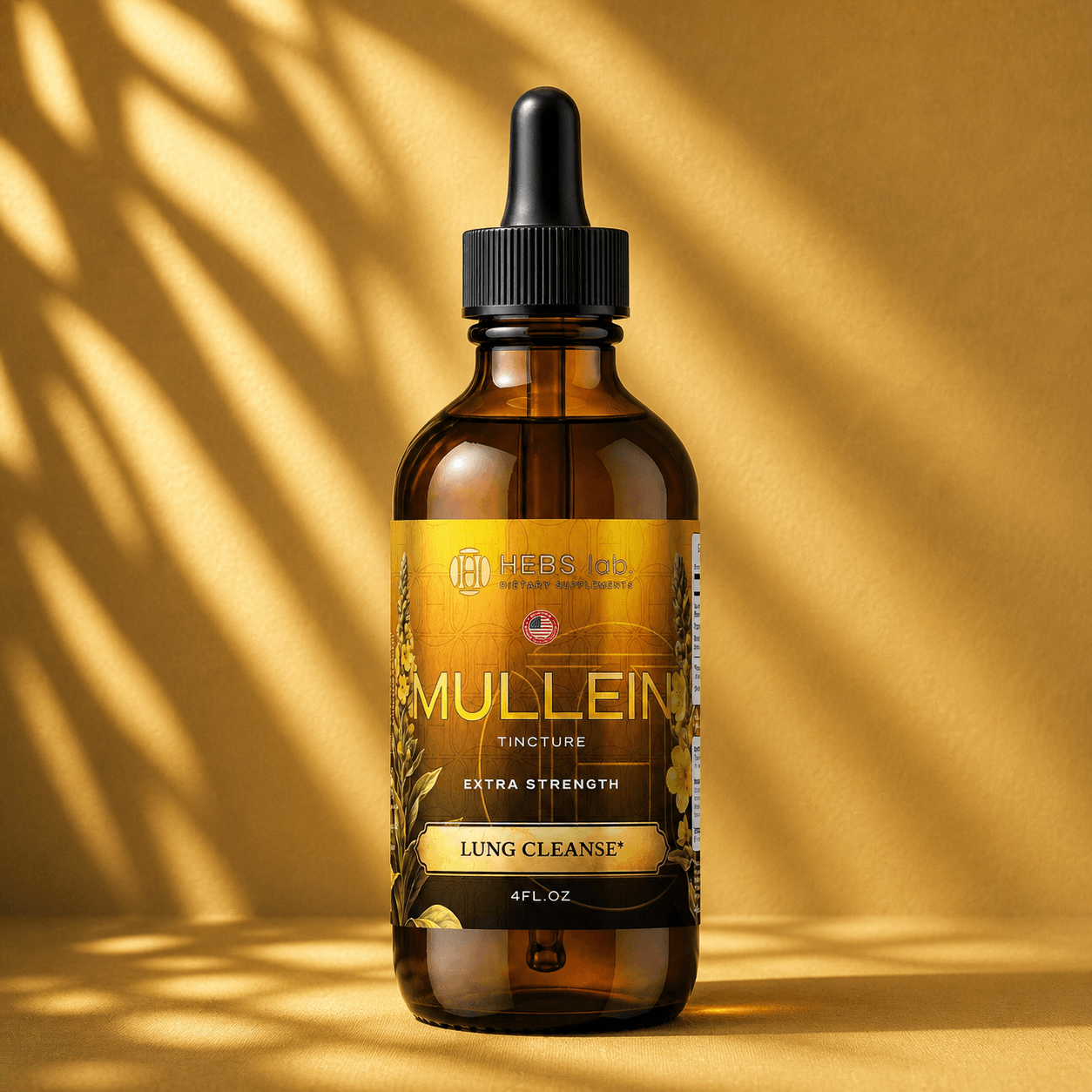 Mullein Leaf Extract - Supplement for Lung Health & Respiratory Support