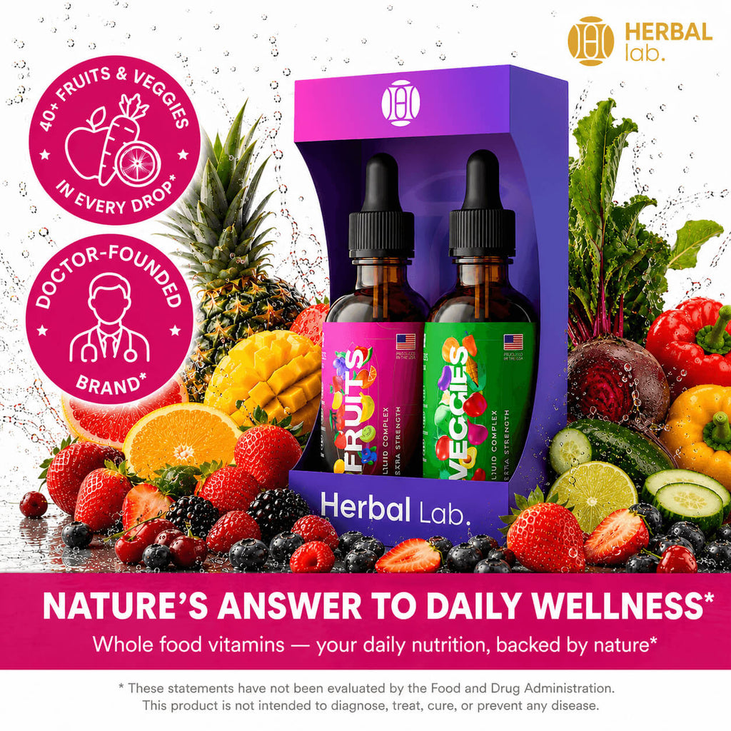 Fruits and Veggies - Liquid Multivitamins