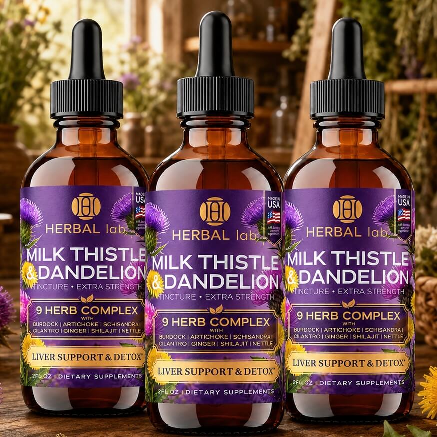 Milk Thistle & Dandelion Extra Strength Tincture