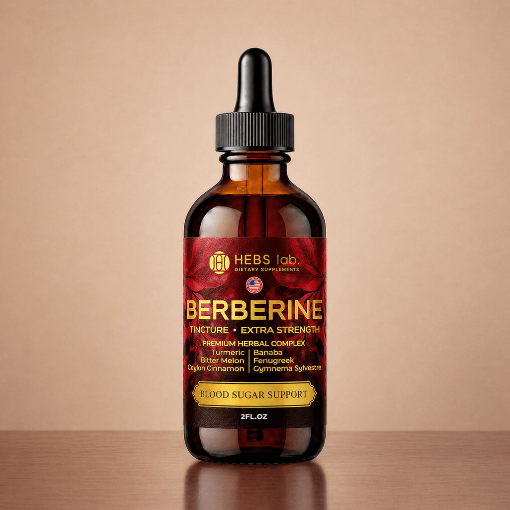 Berberine Liquid Drops - 1800mg - Extra Strength Tincture