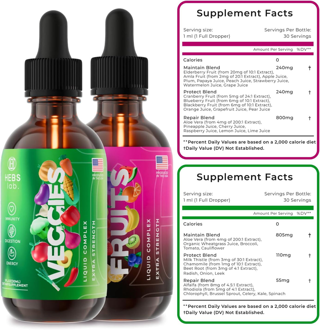 Fruits and Veggies - Liquid Multivitamins