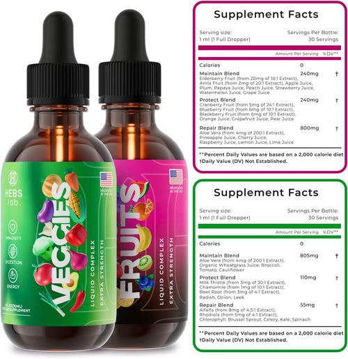 Fruits and Veggies - Liquid Multivitamins