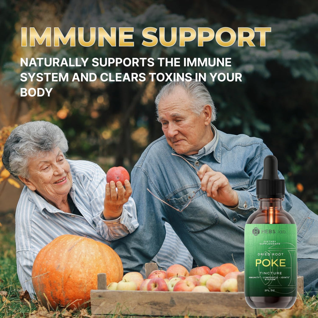 Poke Root Extract – Lymphatic Drainage Drops