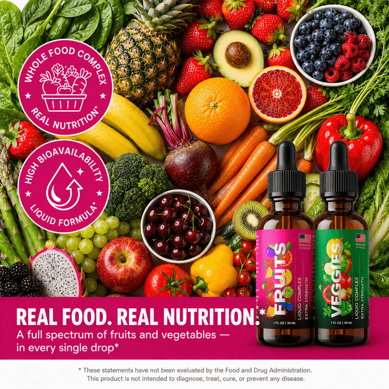 Fruits and Veggies - Liquid Multivitamins