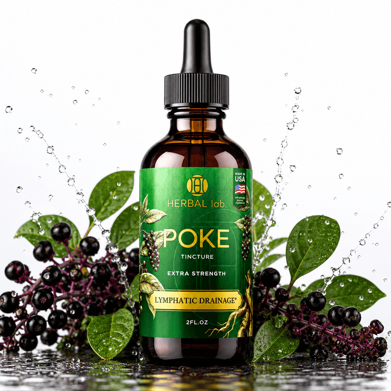 Poke Root Extract – Lymphatic Drainage Drops