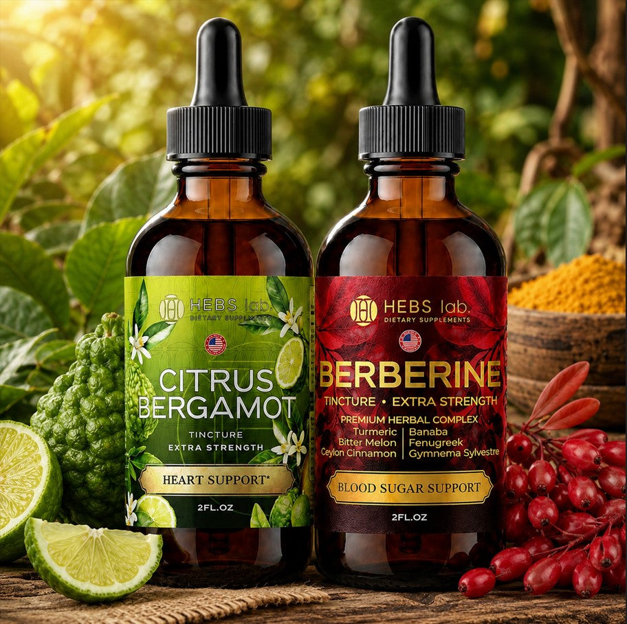 Berberine + Citrus Bergamot — Metabolic & Cardiovascular Bundle