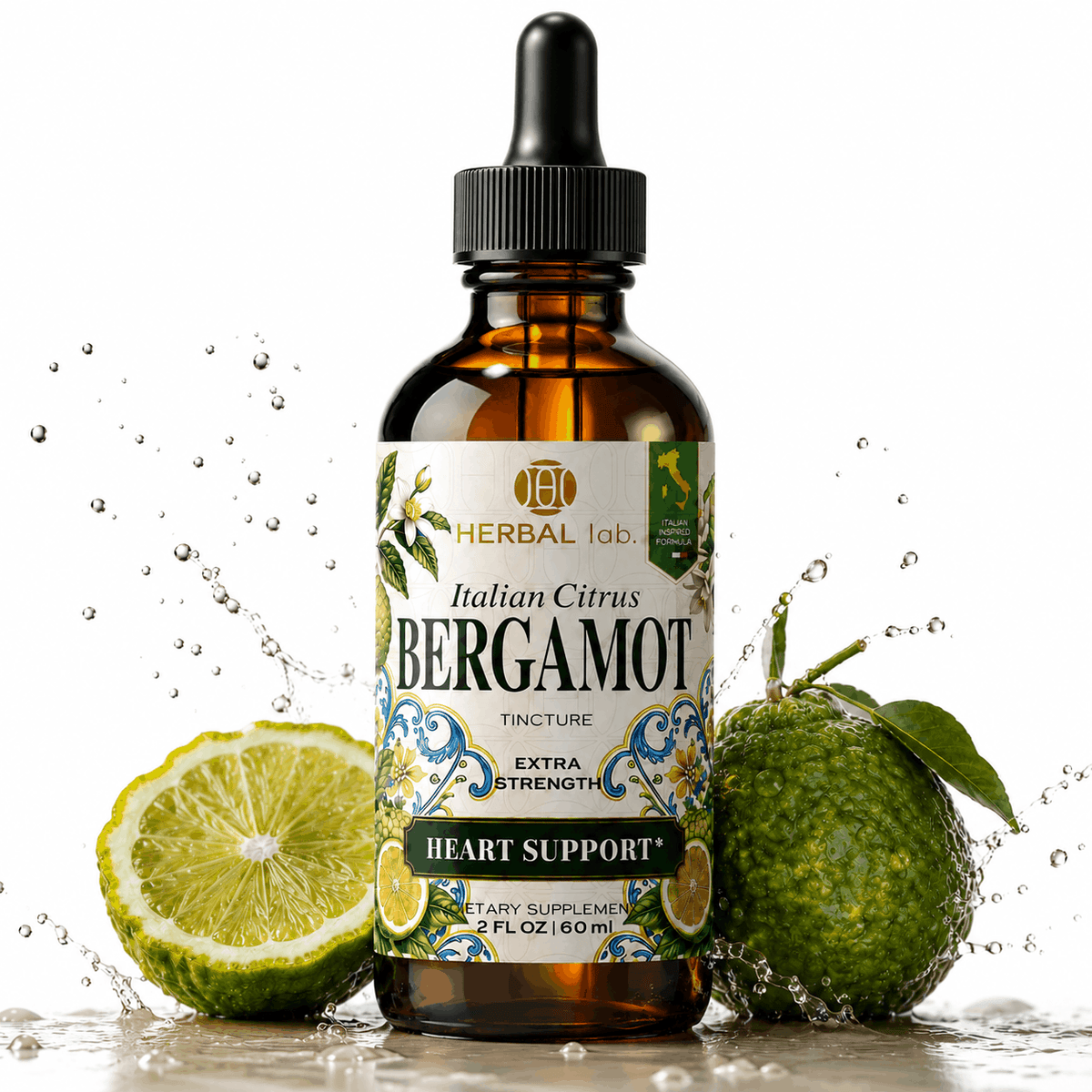 Citrus Bergamot Extract - Natural Antioxidant Support | Herbal Lab