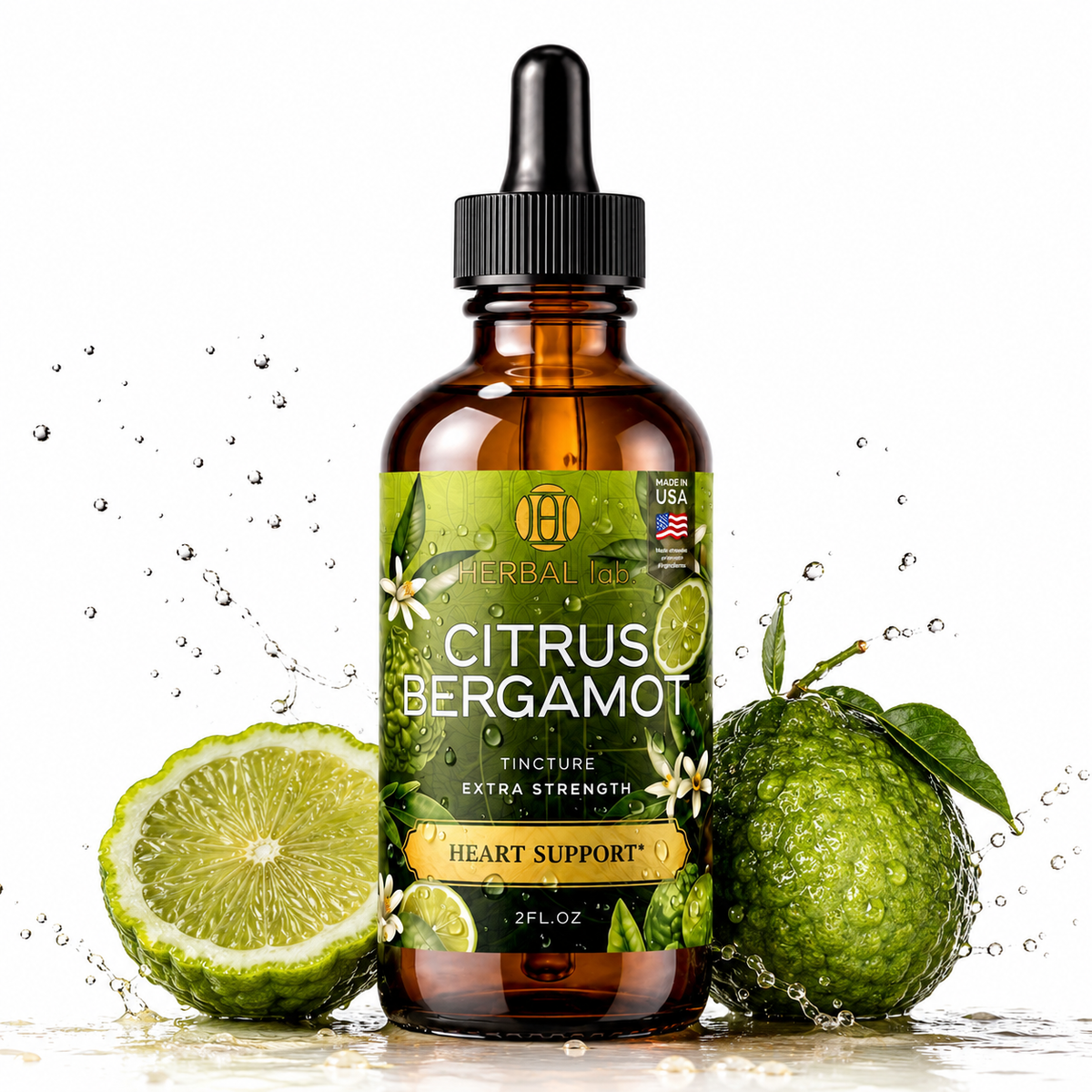 Citrus Bergamot Extract - Natural Antioxidant Support | Herbal Lab