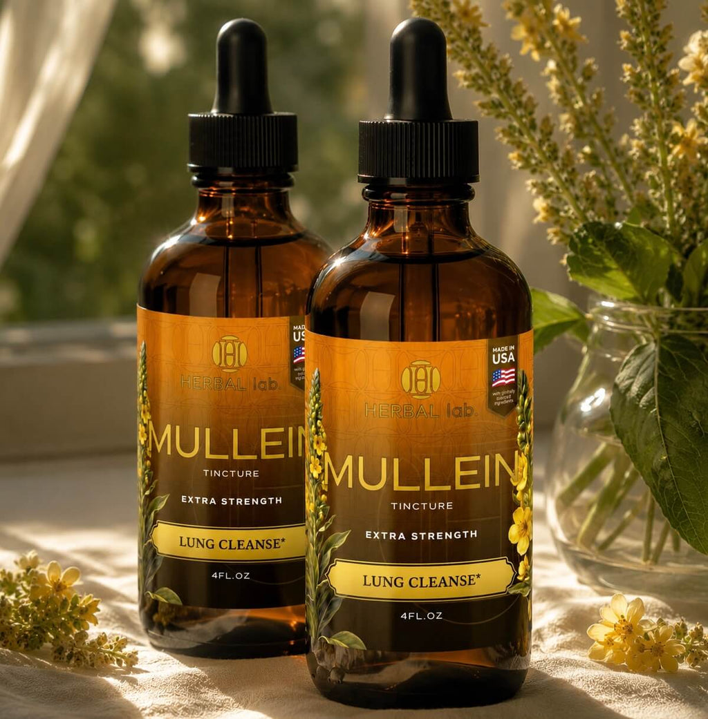 Mullein Leaf Extract - Supplement for Lung Health & Respiratory Support
