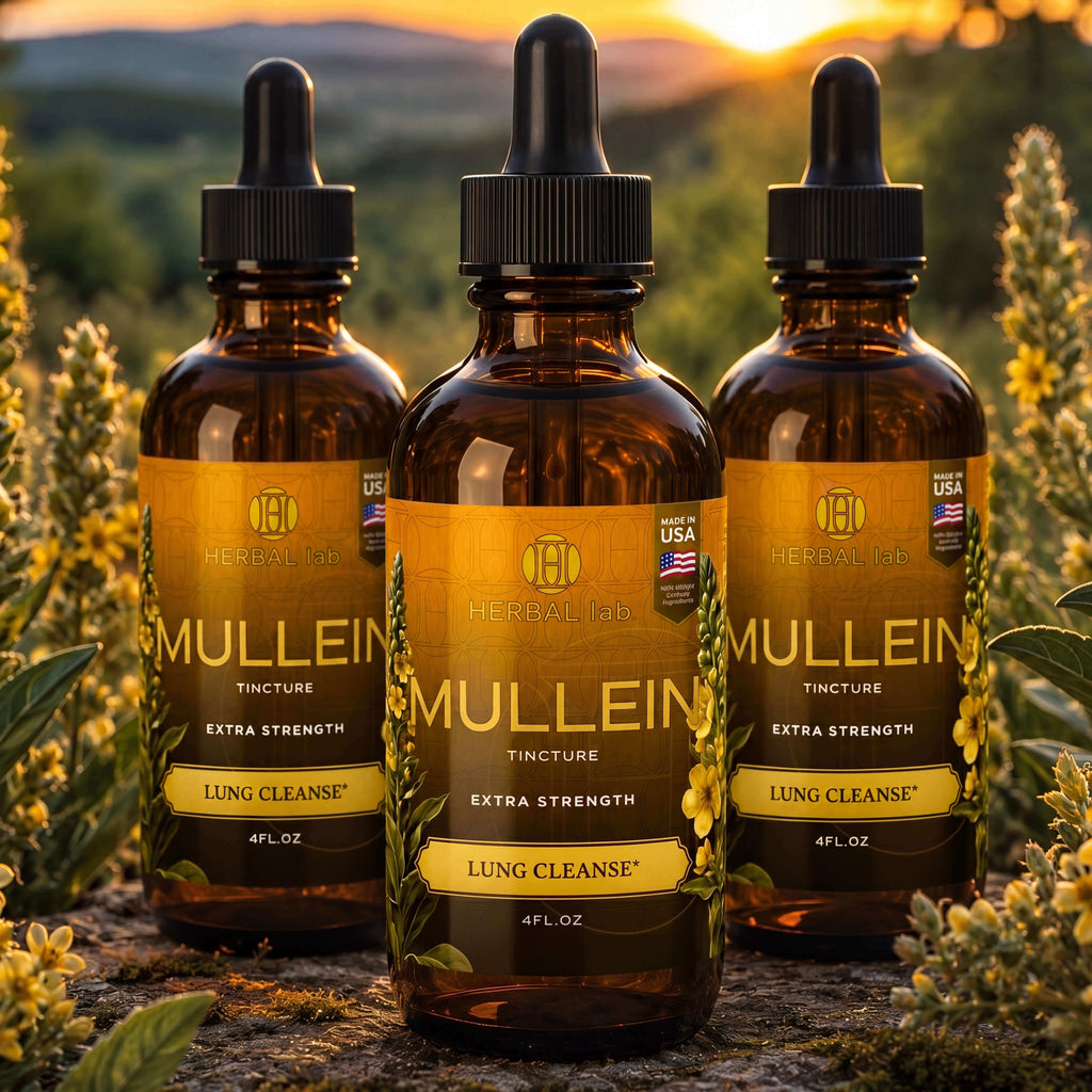 Mullein Leaf Extract - Supplement for Lung Health & Respiratory Support