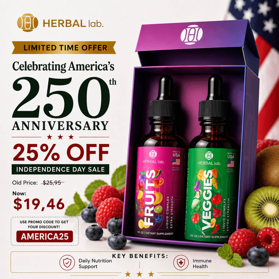 Fruits and Veggies - Liquid Multivitamins