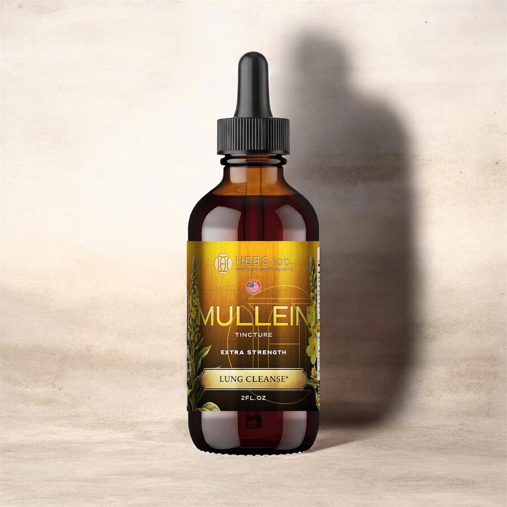 Mullein Leaf Extract - Supplement for Lung Health & Respiratory Support