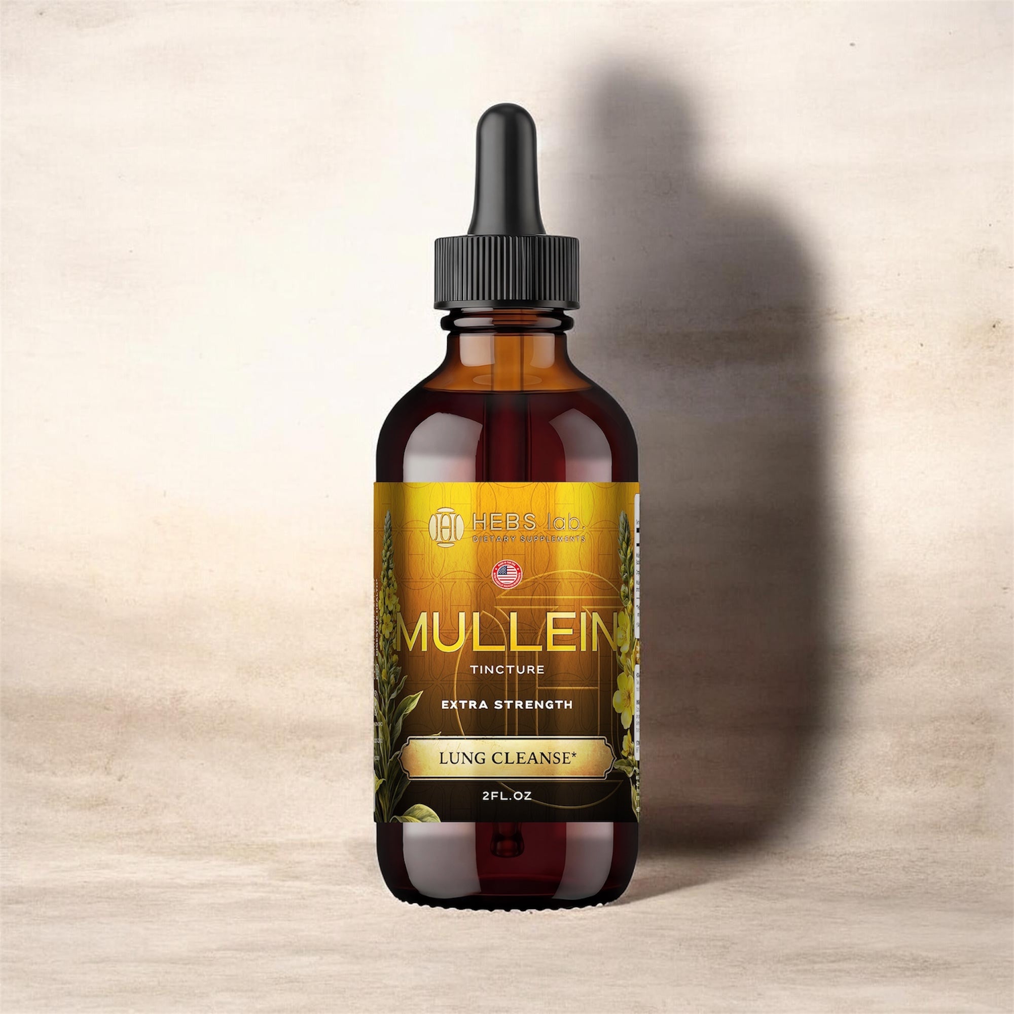 Mullein Leaf Extract - Supplement for Lung Health & Respiratory Support