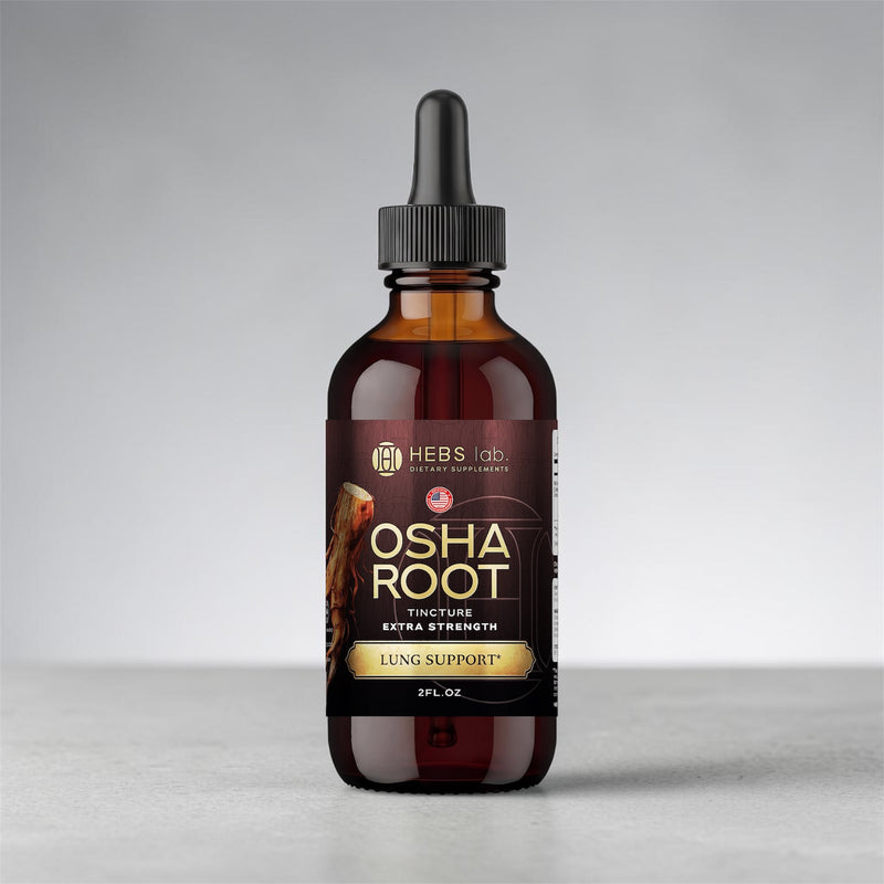 OSHA Root Tincture – Lung Detox Supplement