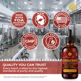 Berberine Liquid Drops - 1800mg - Extra Strength Tincture