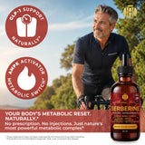 Berberine Liquid Drops - 1800mg - Extra Strength Tincture