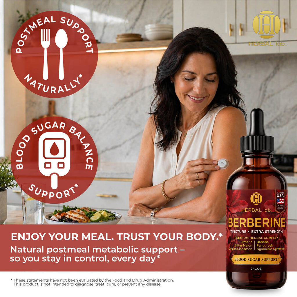 Berberine Liquid Drops - 1800mg - Extra Strength Tincture