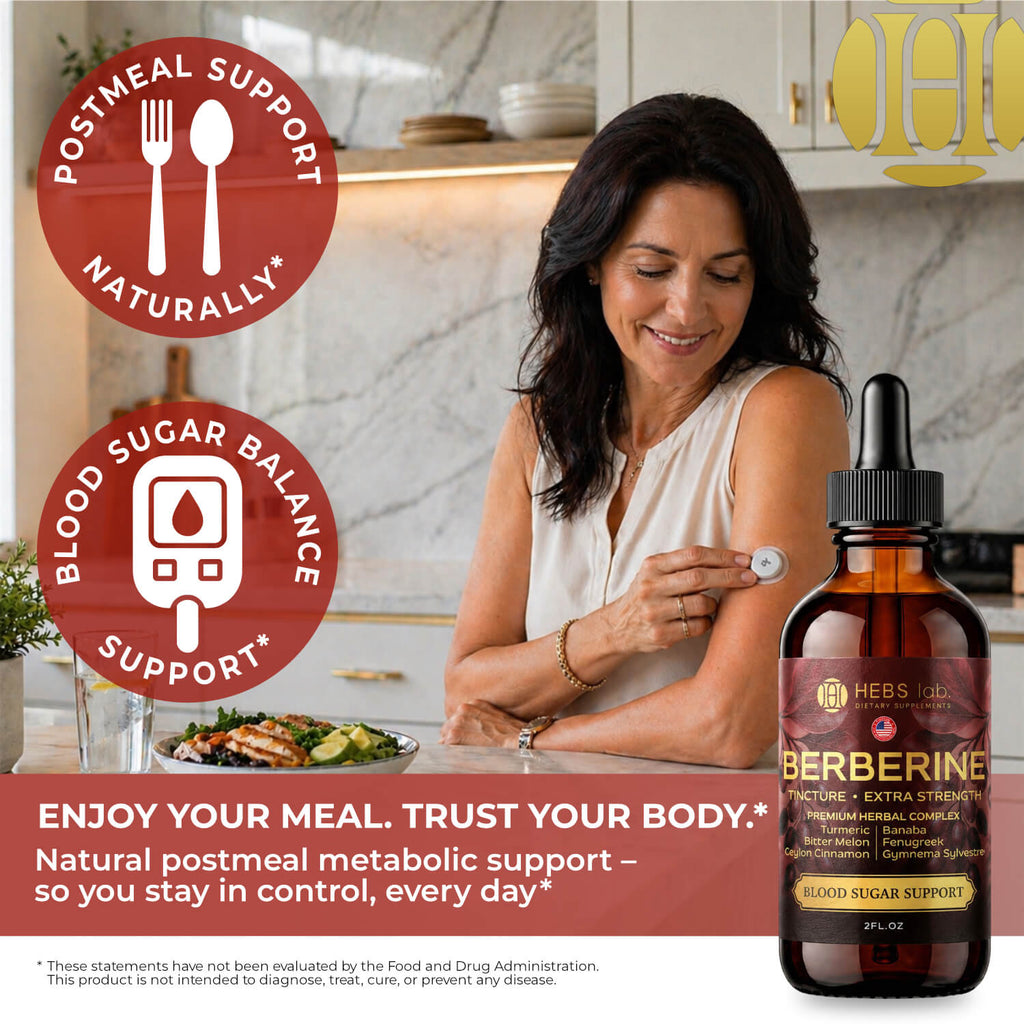 Berberine Liquid Drops - 1800mg - Extra Strength Tincture