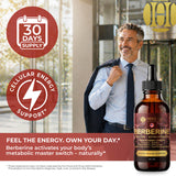 Berberine Liquid Drops - 1800mg - Extra Strength Tincture