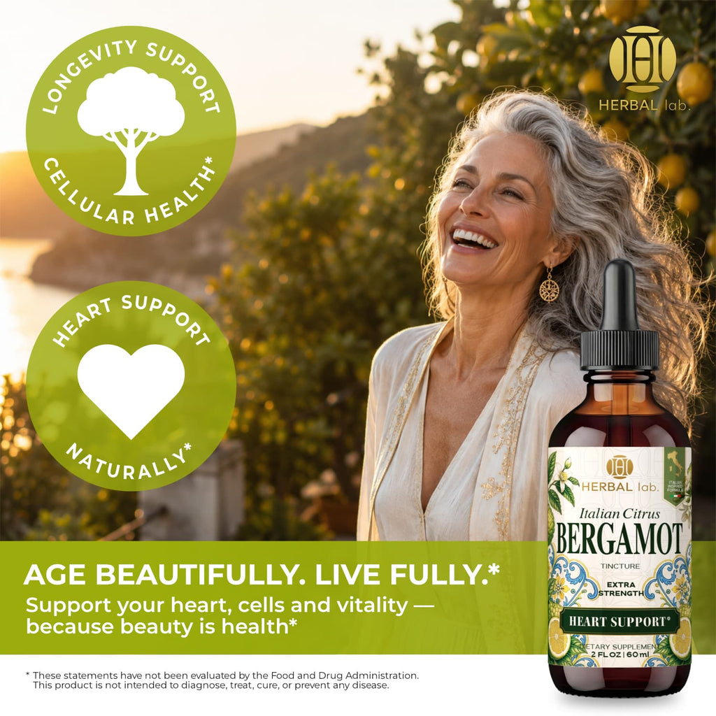Italian Citrus Bergamot – Polyphenol-Rich Drops