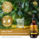 Mullein Leaf Herbal Extract - Premium Botanical Liquid Drops
