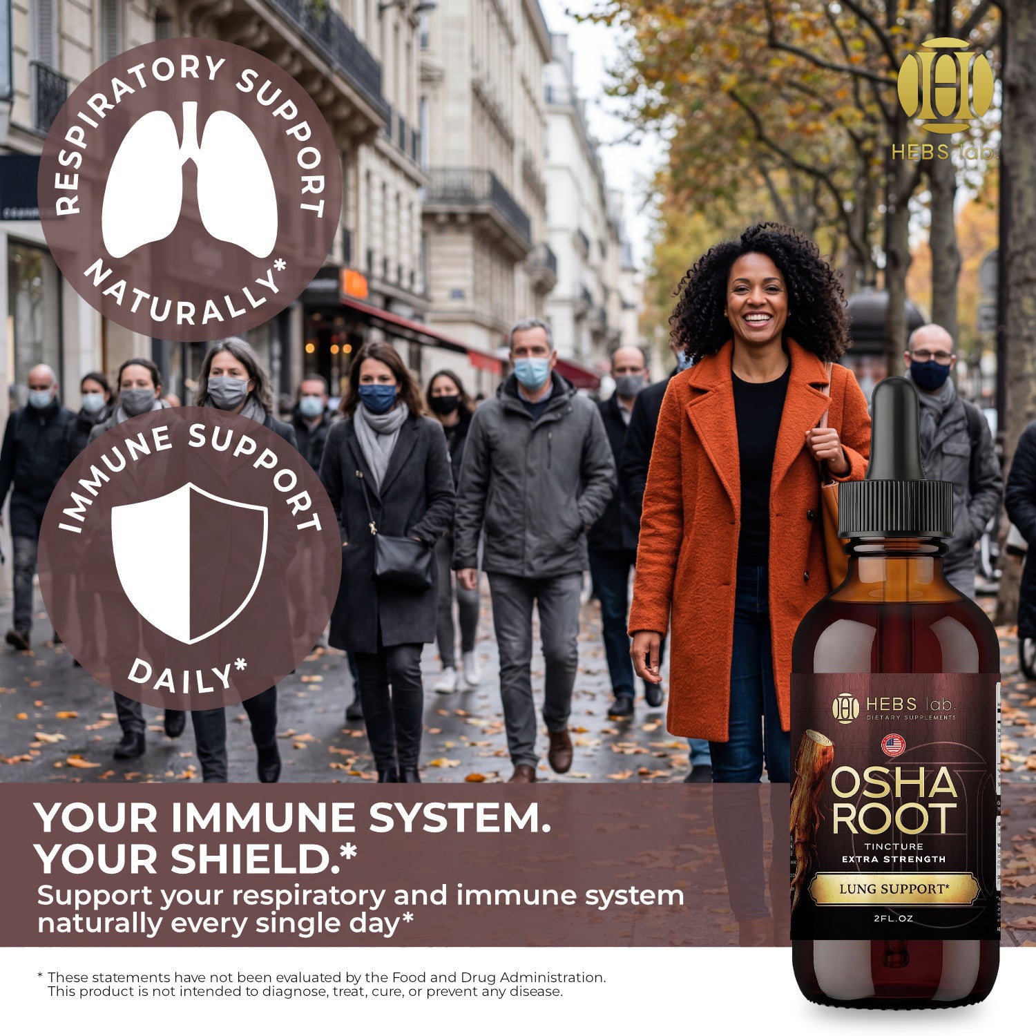 OSHA Root Tincture – Lung Detox Supplement