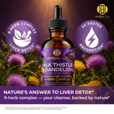 Milk Thistle & Dandelion Extra Strength Tincture