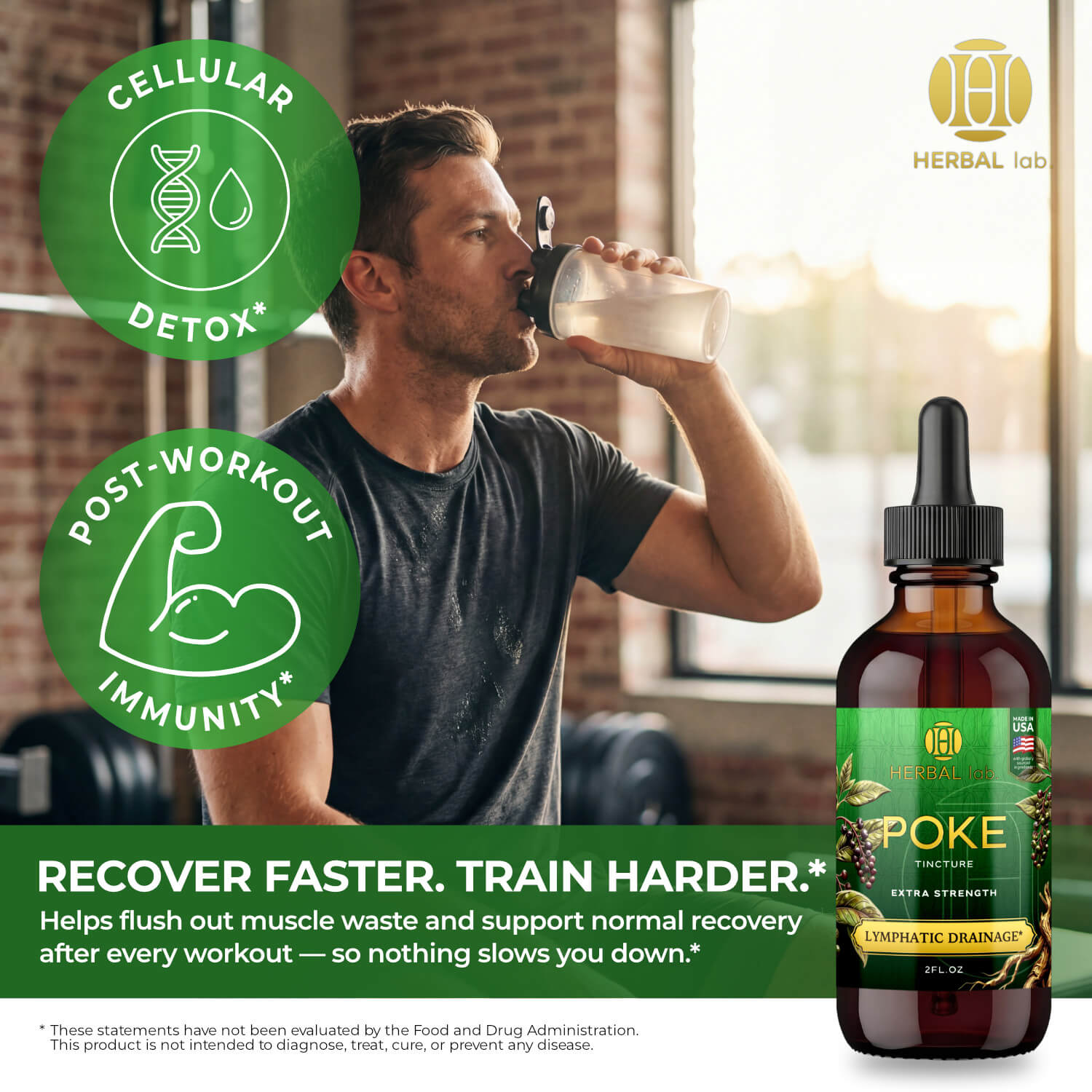 Poke Root Extract – Lymphatic Drainage Drops