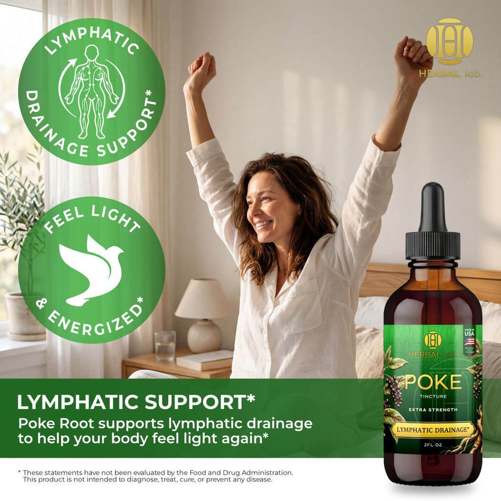 Poke Root Extract – Lymphatic Drainage Drops