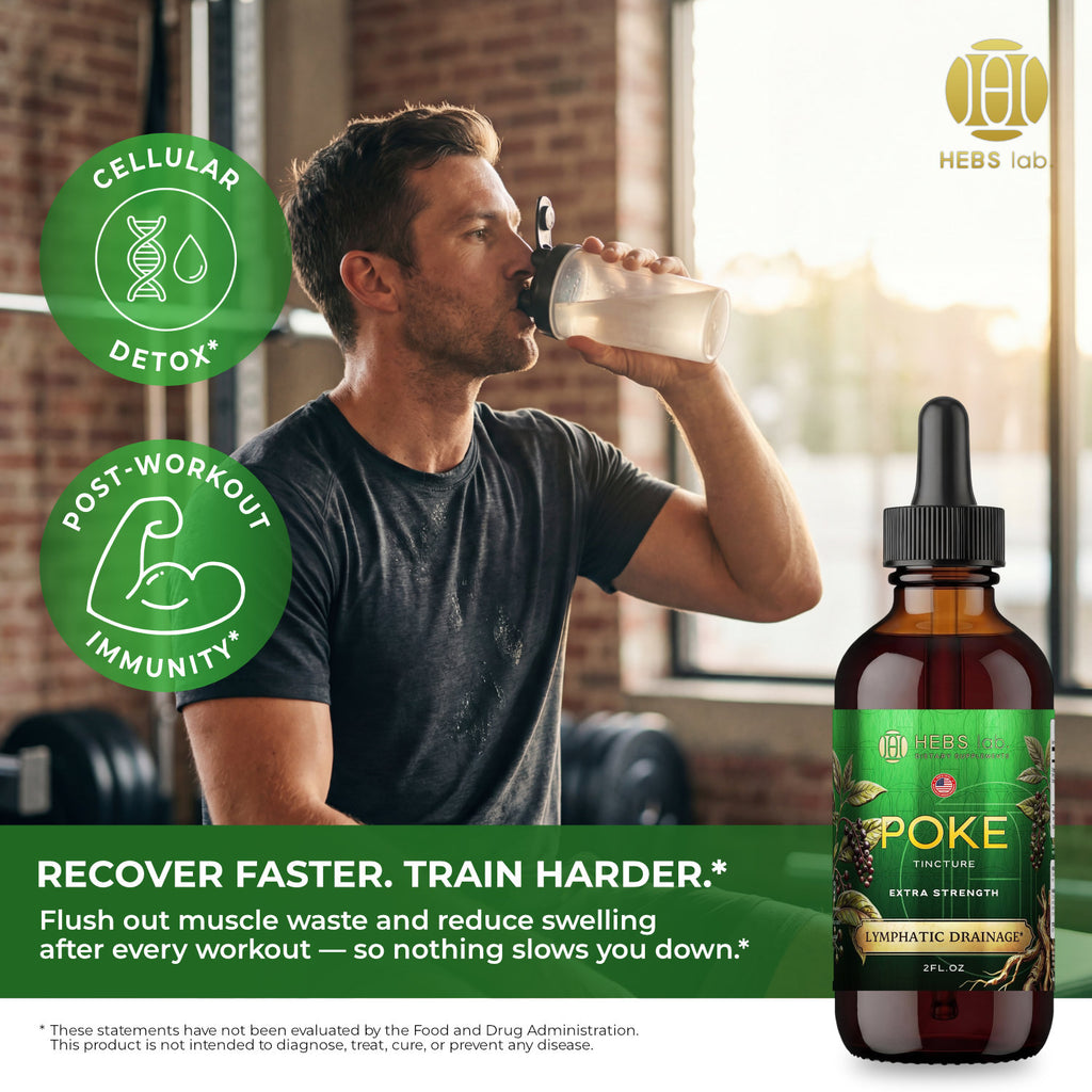 Poke Root Extract – Lymphatic Drainage Drops