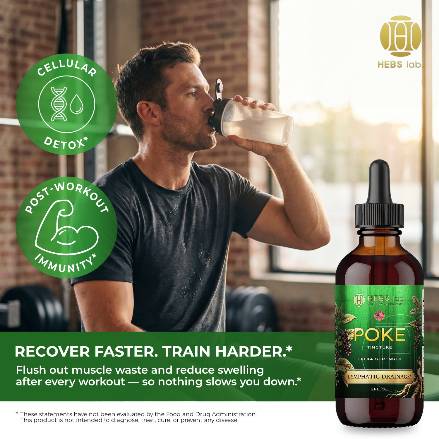 Poke Root Extract – Lymphatic Drainage Drops