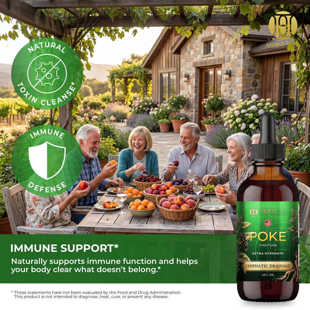 Poke Root Extract – Lymphatic Drainage Drops