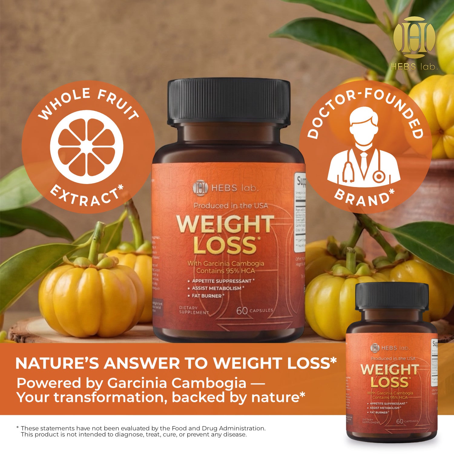 WL Garcinia Cambogia – Dietary Supplement for Women & Men