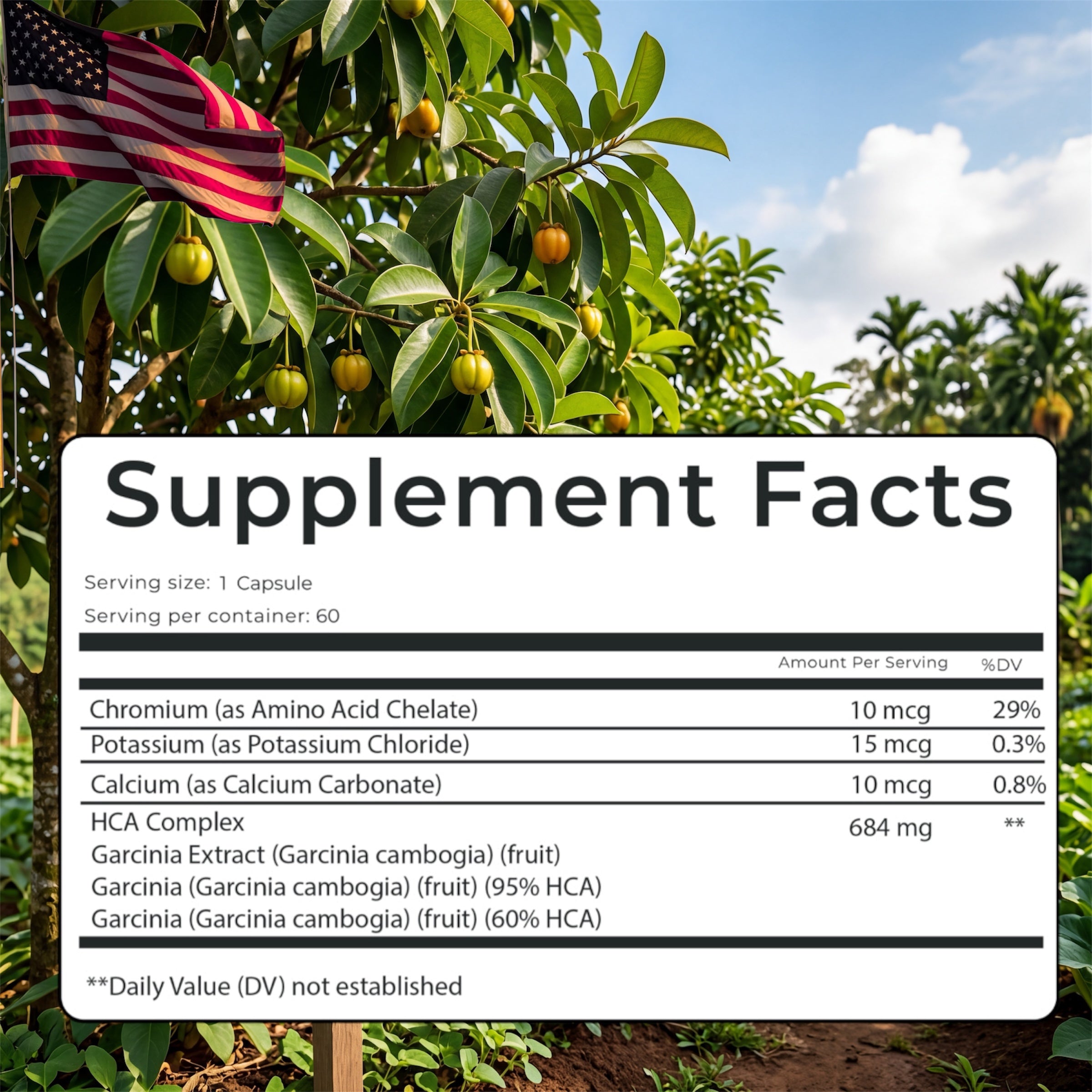 WL Garcinia Cambogia – Dietary Supplement for Women & Men